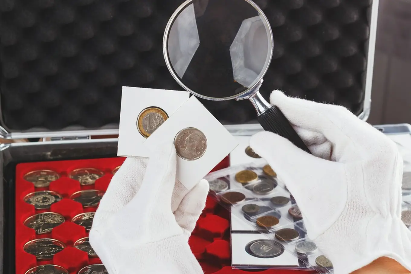 monety kolekcjonerskie pod lupą